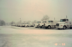 transport distribution company bad winter