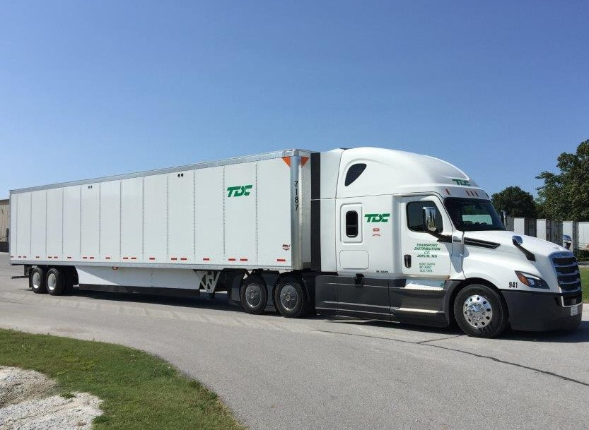 TDC Freightliner Cascadia Truck and Trailer